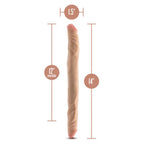 Dr. Skin Plus - 14 Posable Double Dong by Blush from LoveMart Co.