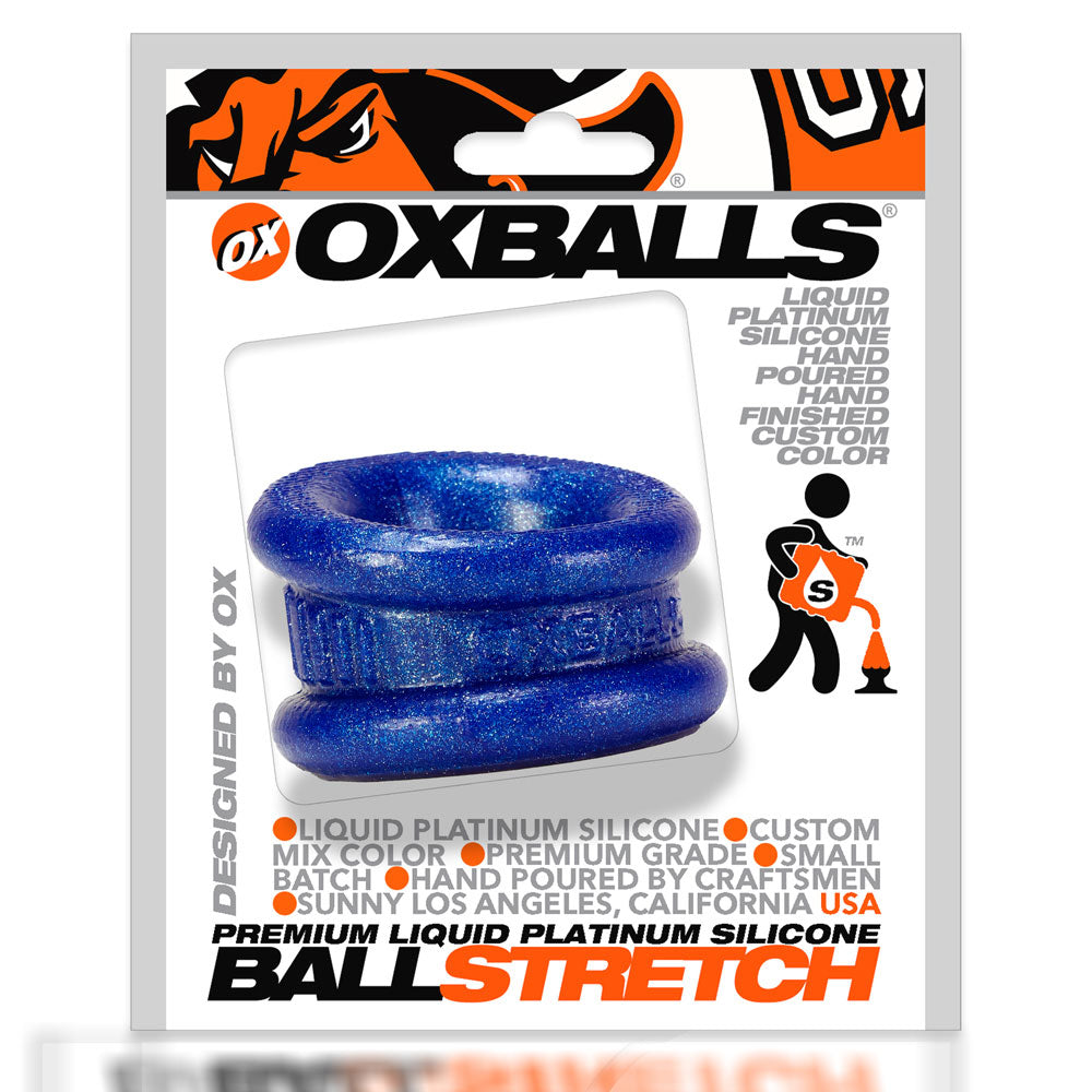 Neo 1.25 Inch Short Ball Stretcher Squishy Silicone - Balls by Oxballs from LoveMart Co.