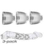 Cocksheath Adjustfit 3 Pack Bullet Inserts by Oxballs from LoveMart Co.