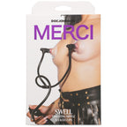 Merci - Swell - Auto Vibrating Nipple Sucker Cups by Doc Johnson from LoveMart Co.