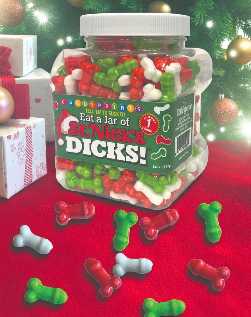 Eat a Jar of St. Nicks Dicks 1lb by Little Genie from LoveMart Co.
