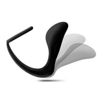 Anal Adventures - Platinum - Cock Ring Plug by Blush from LoveMart Co.