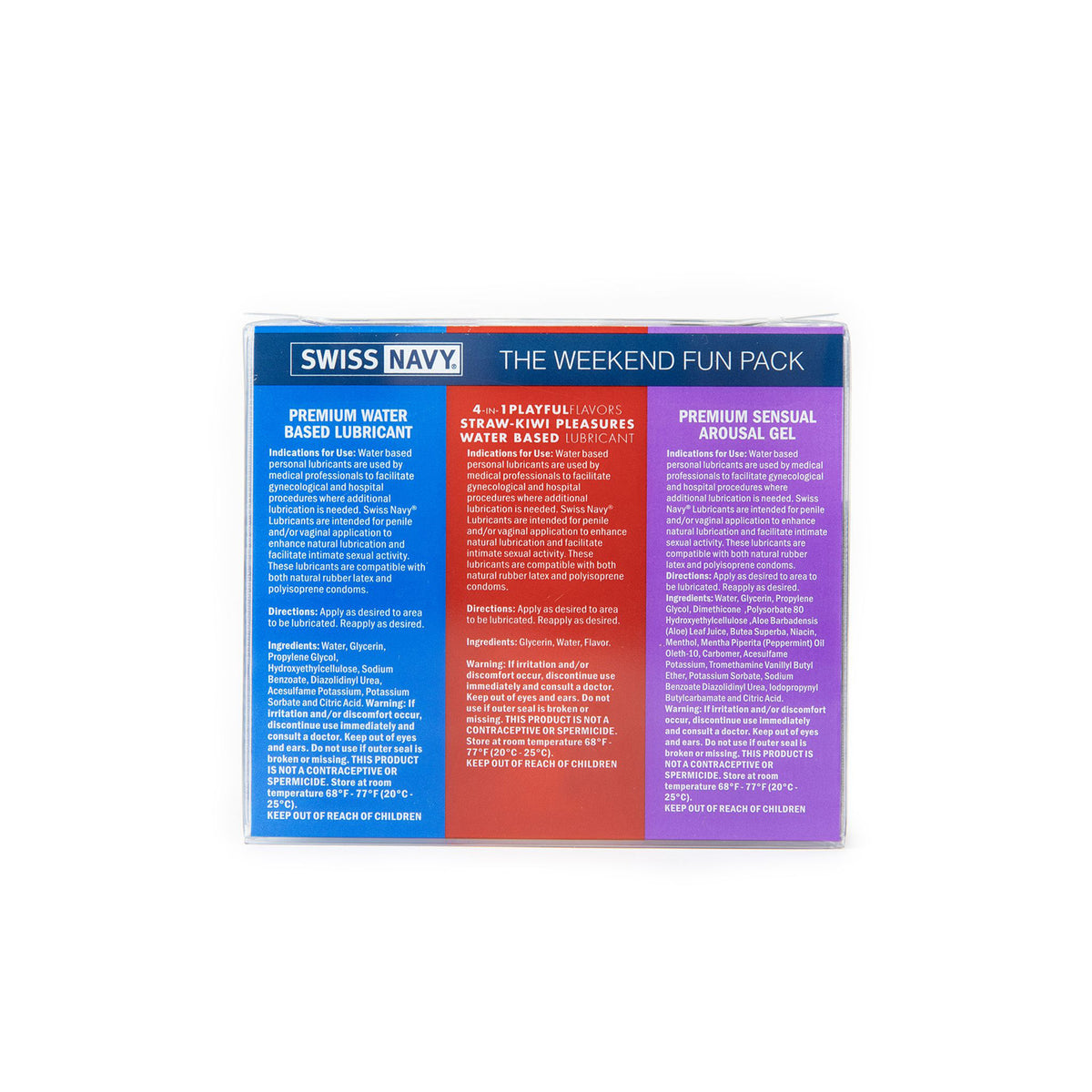 Swiss Weekend Fun Pack 3-1oz by MD Science Lab from LoveMart Co.