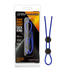 Stay Hard - Silicone Double Loop Cock Ring by Blush from LoveMart Co.