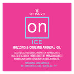 On Ice Buzzing & Cooling Female Arousal Oil - 0.01 Oz. Ampoule by Sensuva from LoveMart Co.