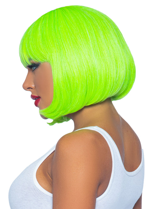12 Inch Short Bob Wig - Neon by Leg Avenue from LoveMart Co.