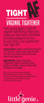 Tight Af- Vaginal Tightener 1.5oz by Little Genie from LoveMart Co.