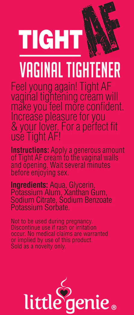 Tight Af- Vaginal Tightener 1.5oz by Little Genie from LoveMart Co.
