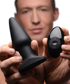 Model R Smooth Rimming Plug with Remote Control by XR Brands from LoveMart Co.