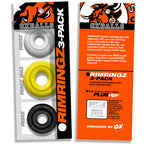RimringzMulti Size 3 Pack- Shockwave by Oxballs from LoveMart Co.