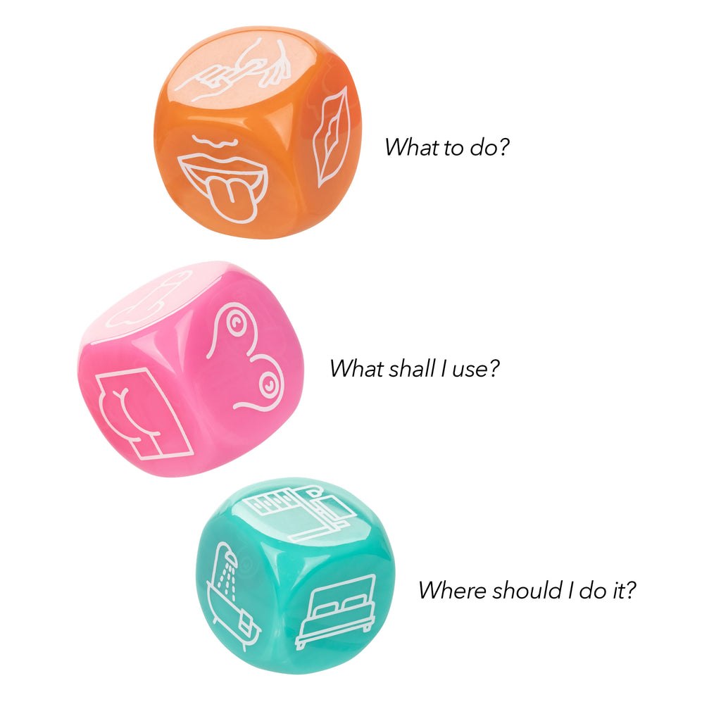 Naughty Bits Roll With It Icon - Based Sex Dice Game by CalExotics from LoveMart Co.