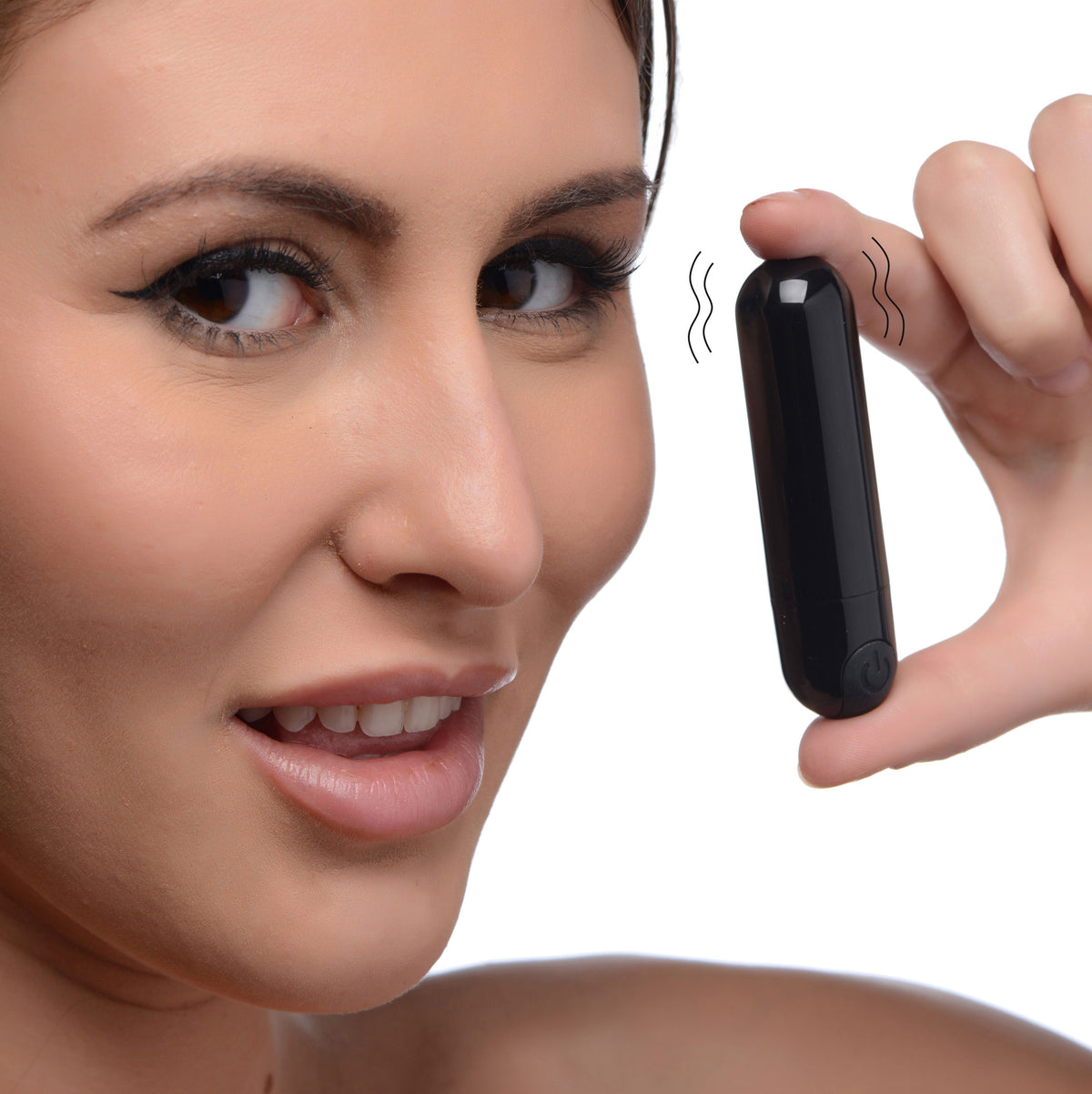 10x Rechargeable Vibrating Metallic Bullet by XR Brands from LoveMart Co.