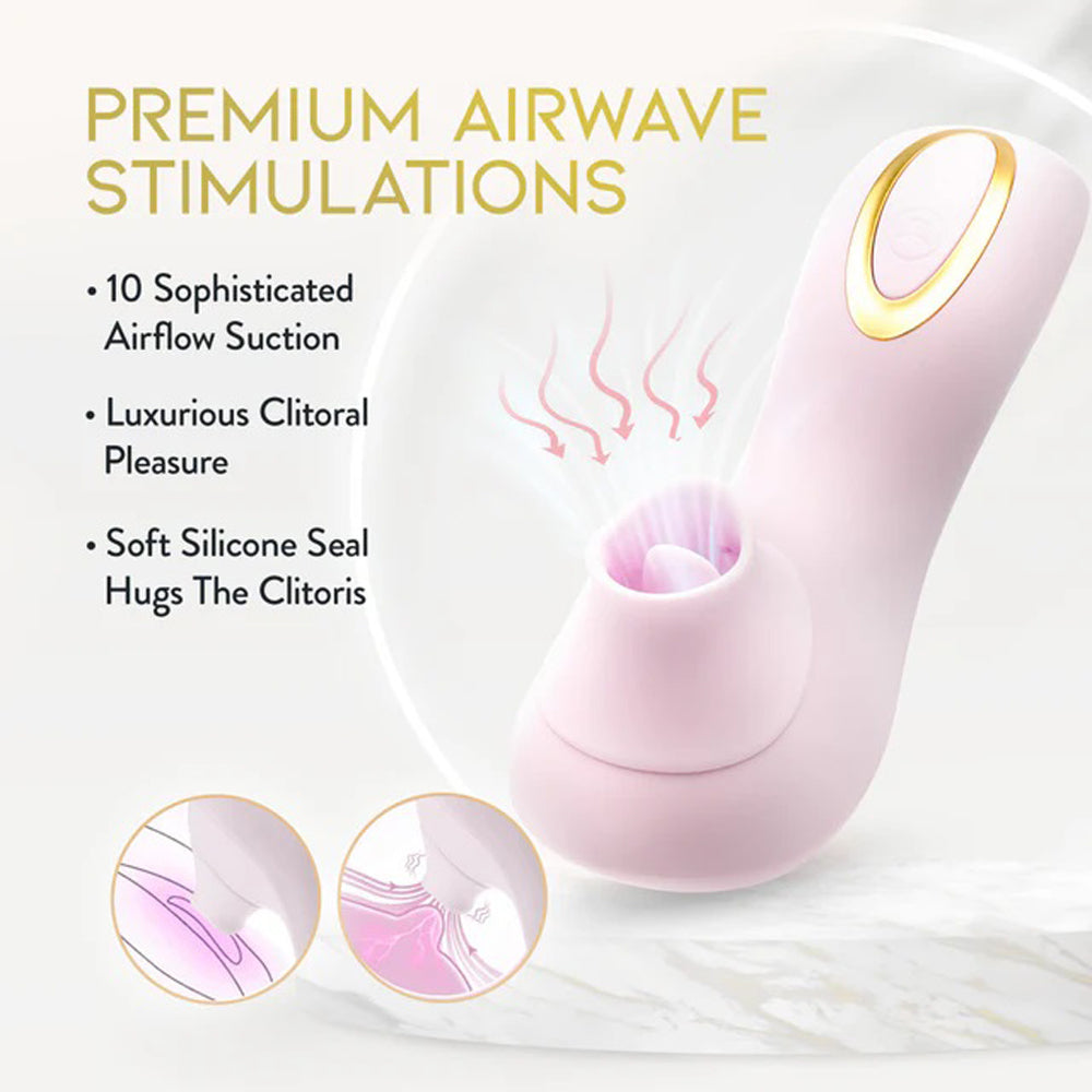 Delice Fleur Air Pulsing Vibe - Barely by Blush from LoveMart Co.