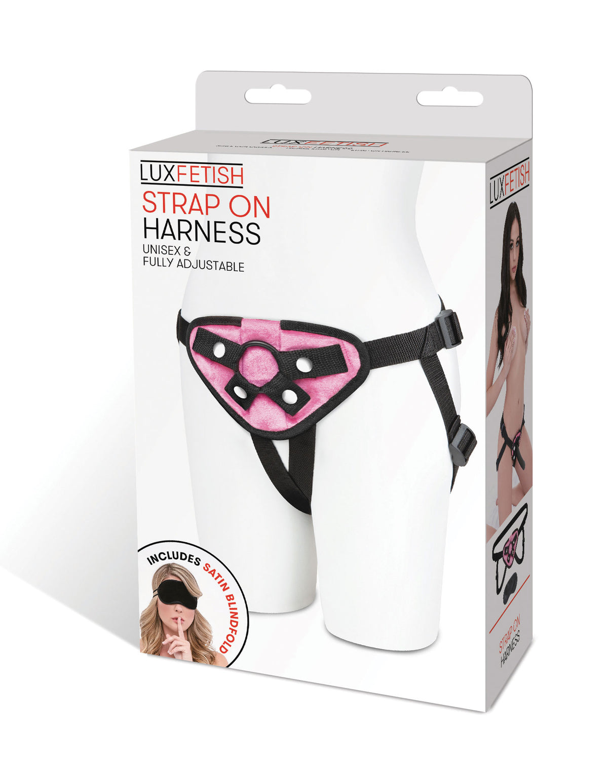Velvet Strap-on Harness by Electric Novelties from LoveMart Co.