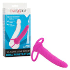 Silicone Love Rider Dual Penetrator by CalExotics from LoveMart Co.