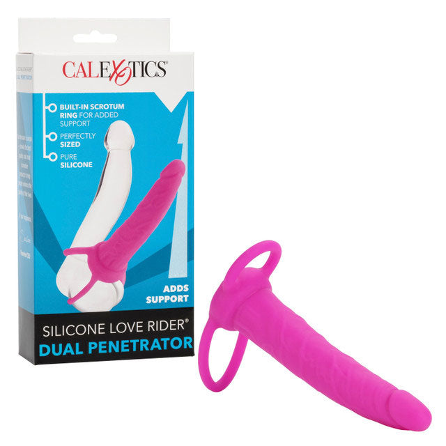 Silicone Love Rider Dual Penetrator by CalExotics from LoveMart Co.