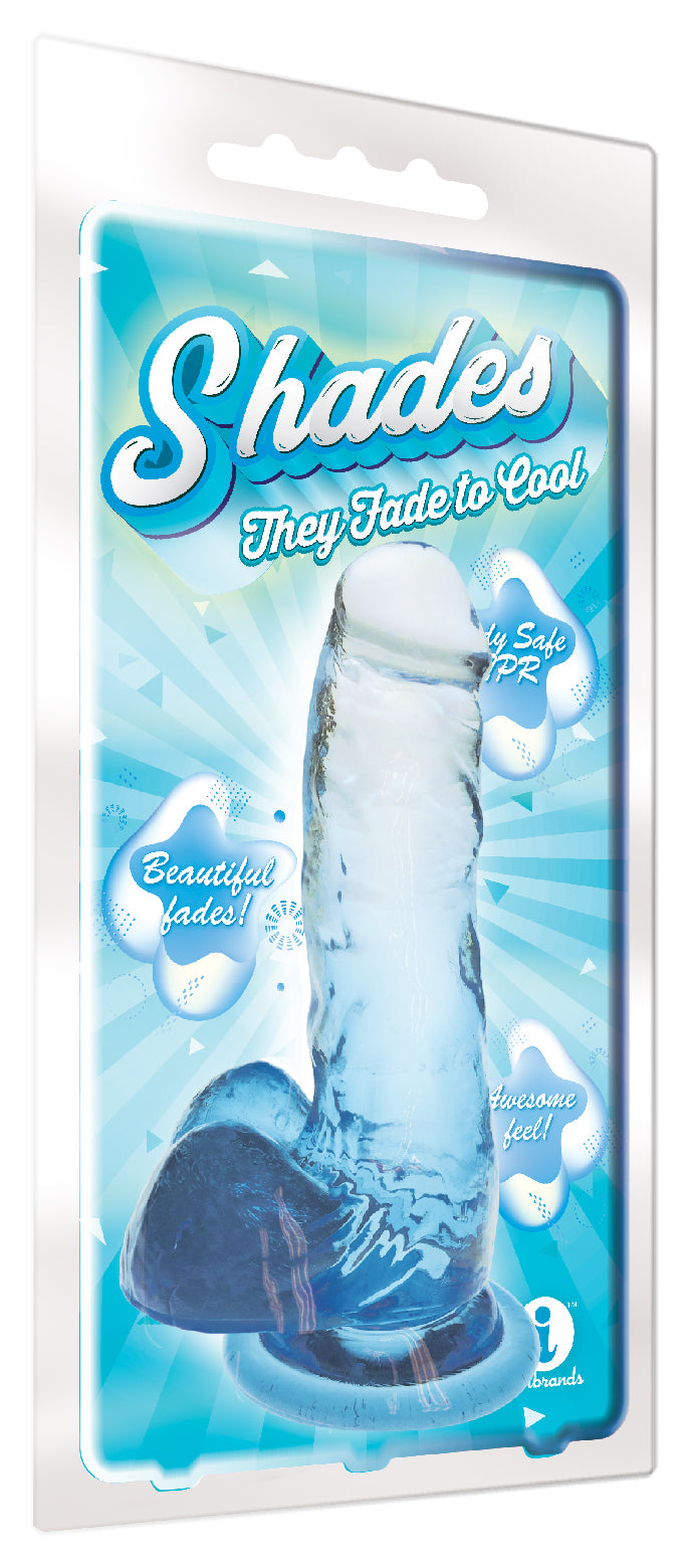 Shades - 7 Inch Gradient Dong - Blue by Icon Brands from LoveMart Co.