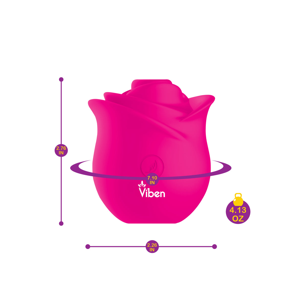 Zen Rose - Hot by Viben from LoveMart Co.