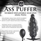 Ass Puffer Nubbed Inflatable Silicone Anal Plug by XR Brands from LoveMart Co.