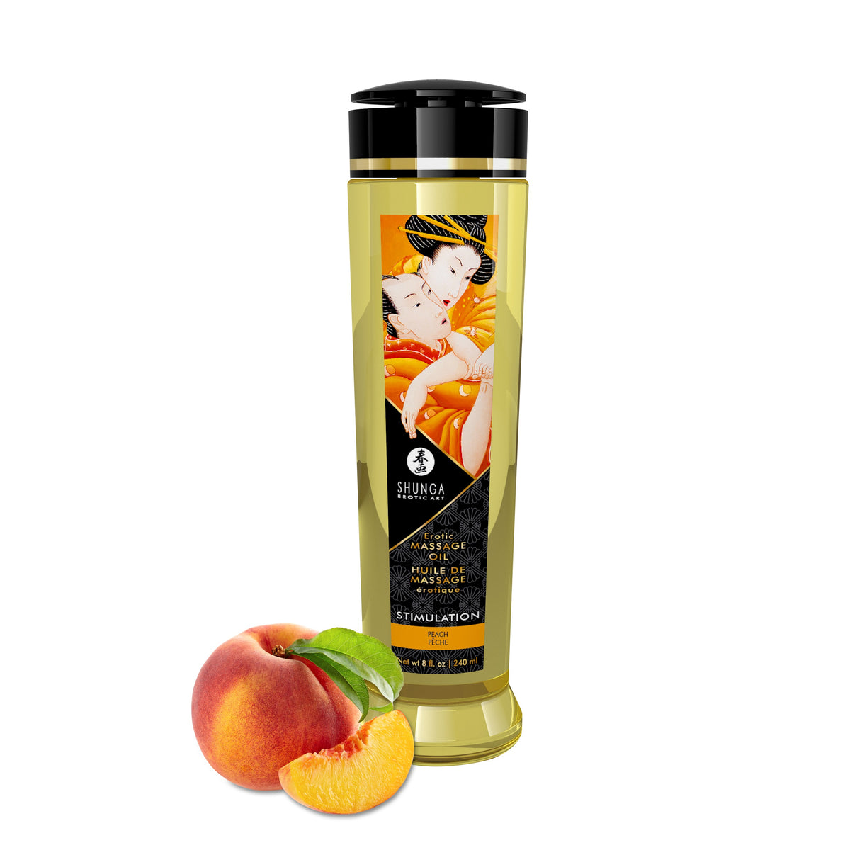 Massage Oils - Stimulation - 8 Fl. Oz. by Shunga from LoveMart Co.