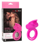 Silicone Rechargeable Dual Clit Flicker Enhancer by CalExotics from LoveMart Co.