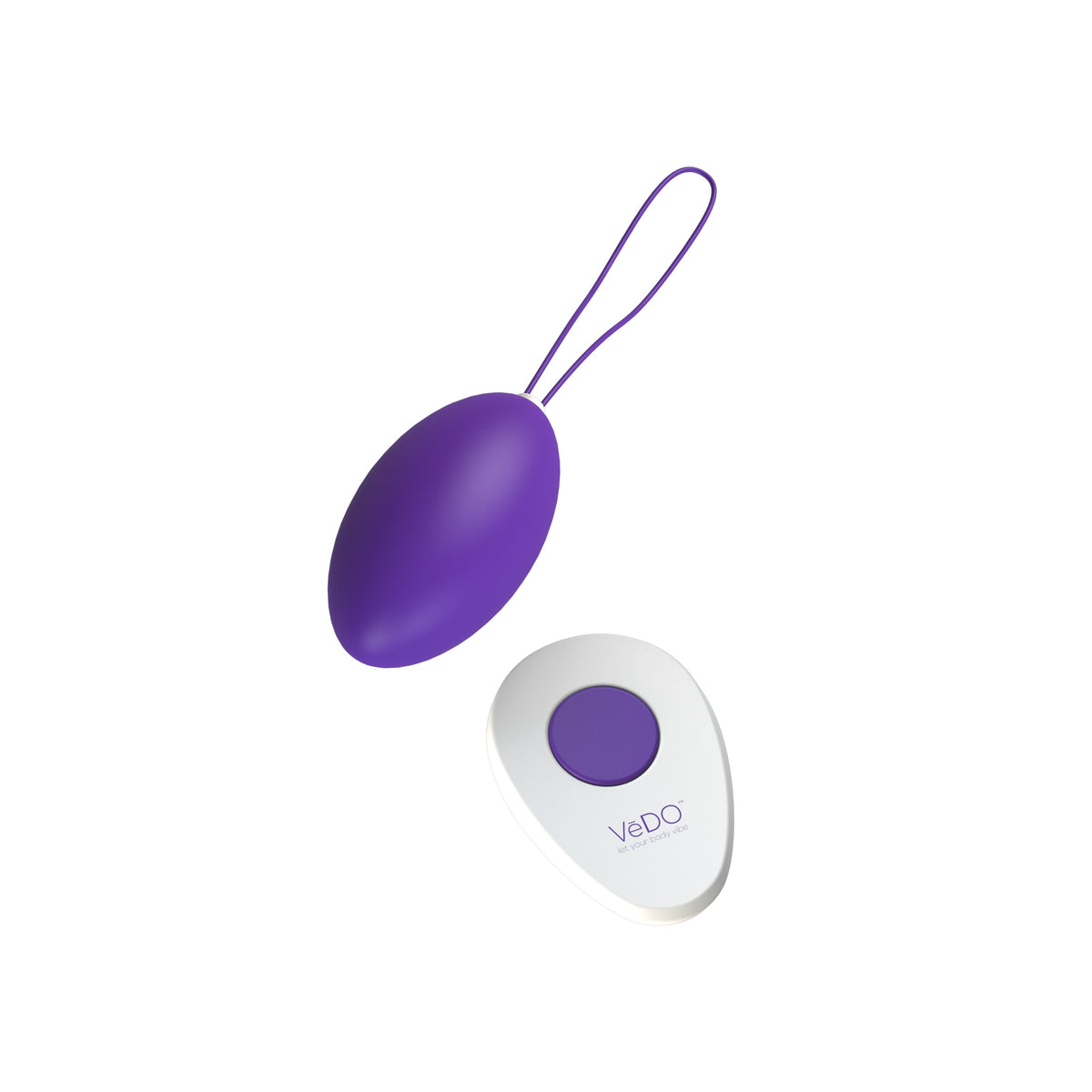 Peach Vibrating Egg - Into You Indigo by VeDO from LoveMart Co.