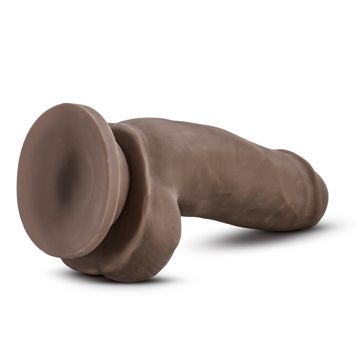 Au Naturel 7 Inch Sensa Feel Fat Boy - Chocolate by Blush from LoveMart Co.