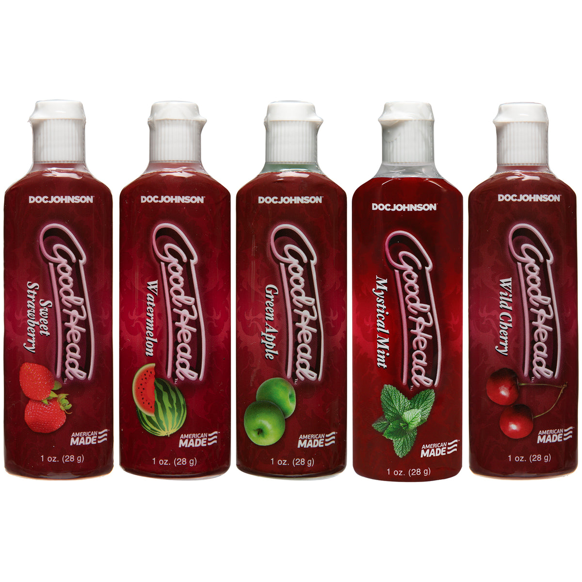 Good Head - Oral Delight Gel - 5 Pack by Doc Johnson from LoveMart Co.