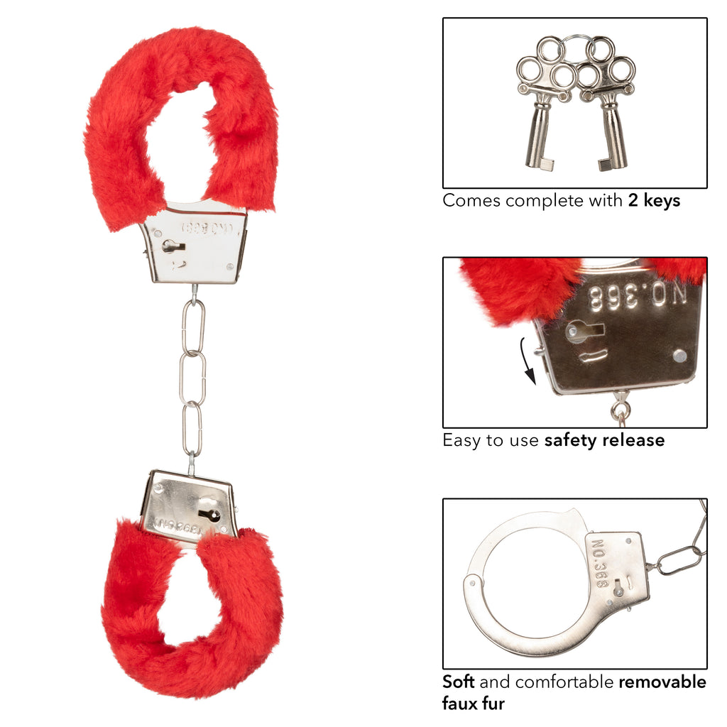 Playful Furry Cuffs by CalExotics from LoveMart Co.