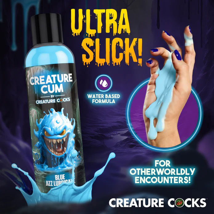 Creature Cum Water-Based Lubricant 8oz by XR Brands from LoveMart Co.