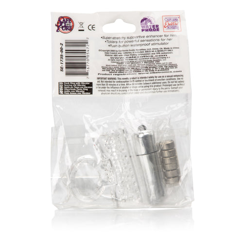 Basic Vibrating Enhancer by CalExotics from LoveMart Co.