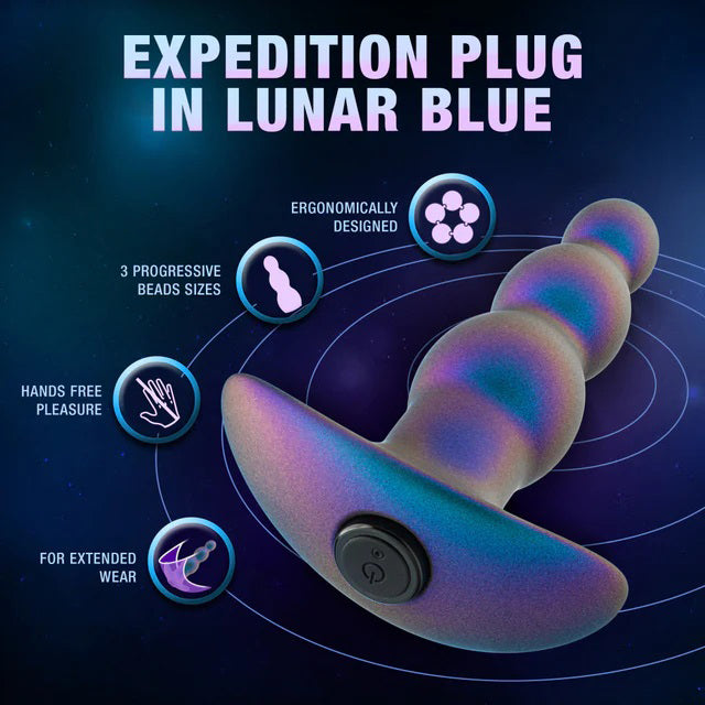 Anal Adventures Matrix - Expedition Plug - Lunar by Blush from LoveMart Co.