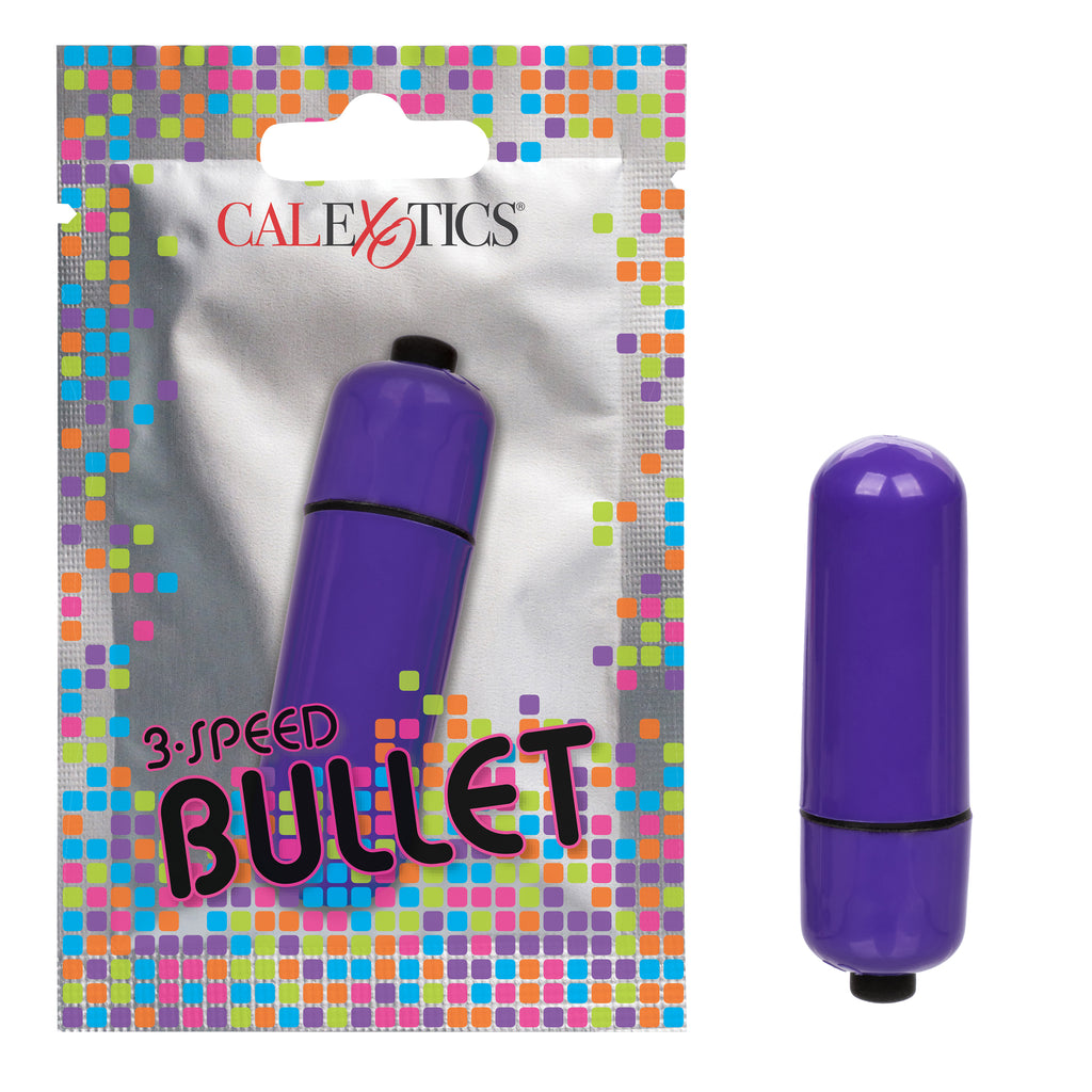 Foil Pack 3-Speed Bullet by CalExotics from LoveMart Co.