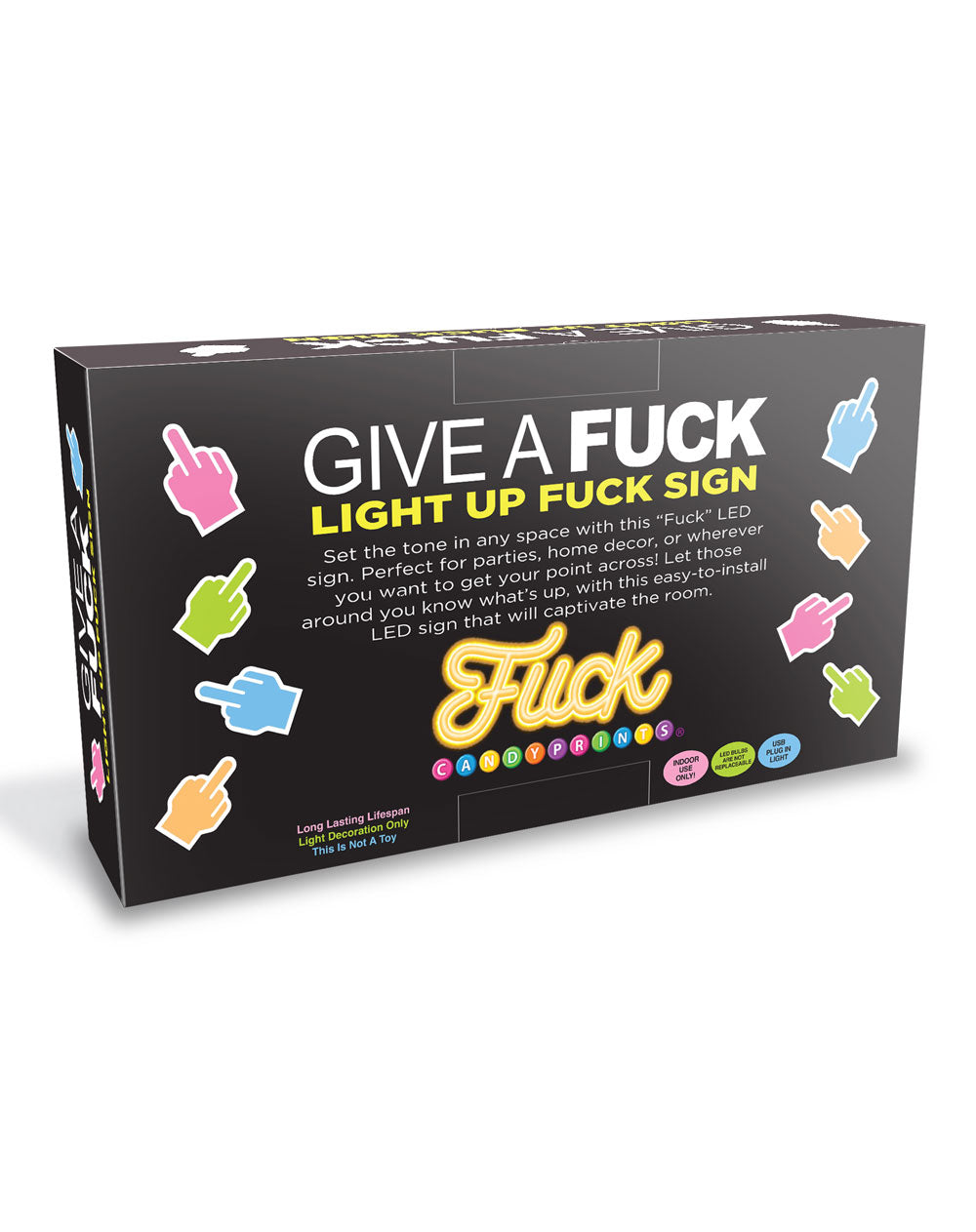 Neon Fuck Up Sign by Little Genie from LoveMart Co.