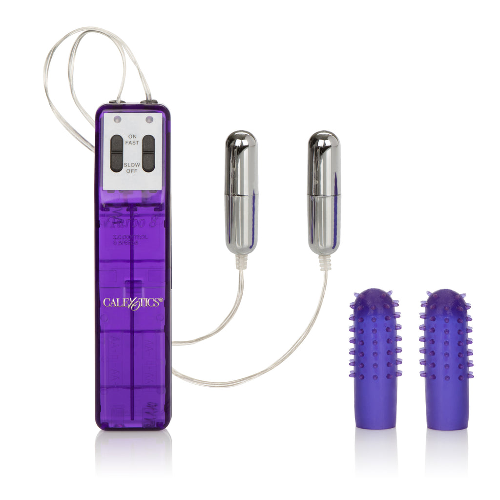 Turbo 8 Accelerator Double Bullets by CalExotics from LoveMart Co.