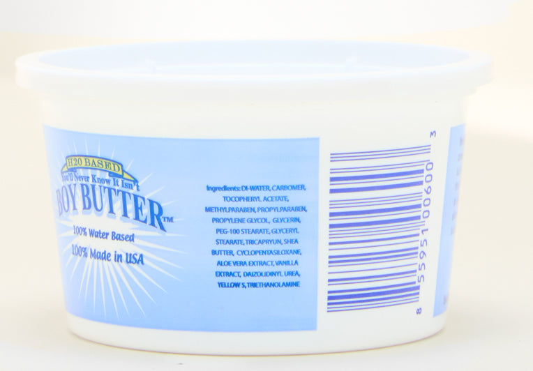You'll Never Know It Isn't Boy Butter - 8 Fl. Oz./ 237ml Tub by Boy Butter from LoveMart Co.