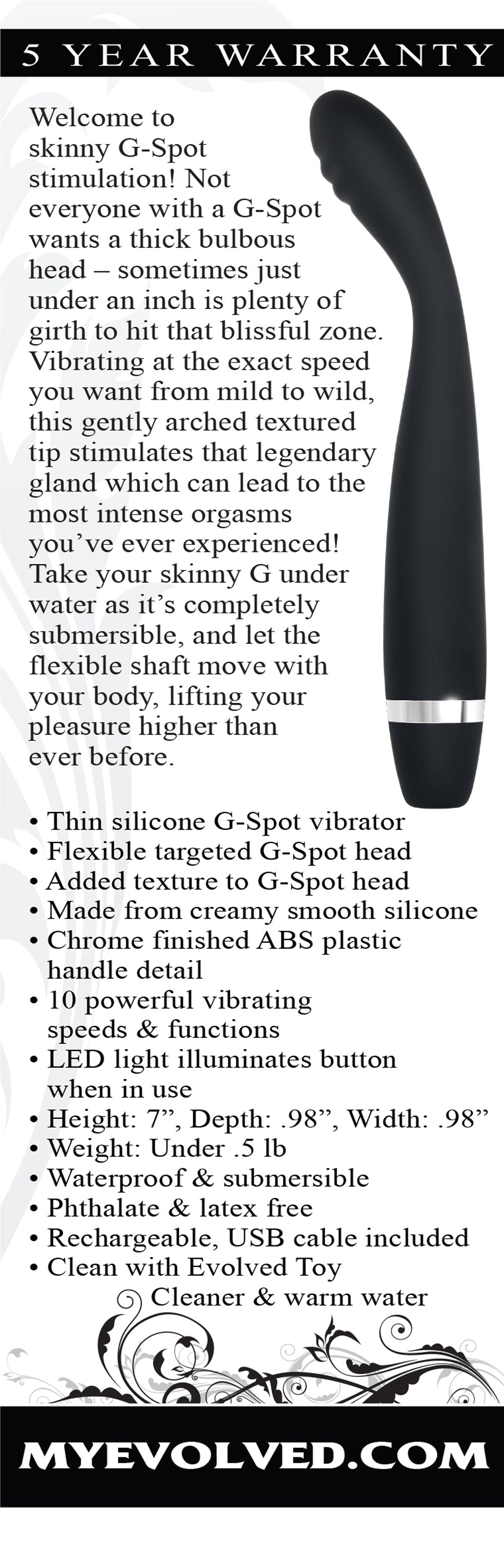 Skinny G by Evolved Novelties from LoveMart Co.