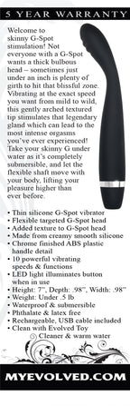 Skinny G by Evolved Novelties from LoveMart Co.