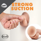 Dr. Skin - Dr. Spin - 6 Inch Gyrating Realistic Dildo - Vanilla by Blush from LoveMart Co.