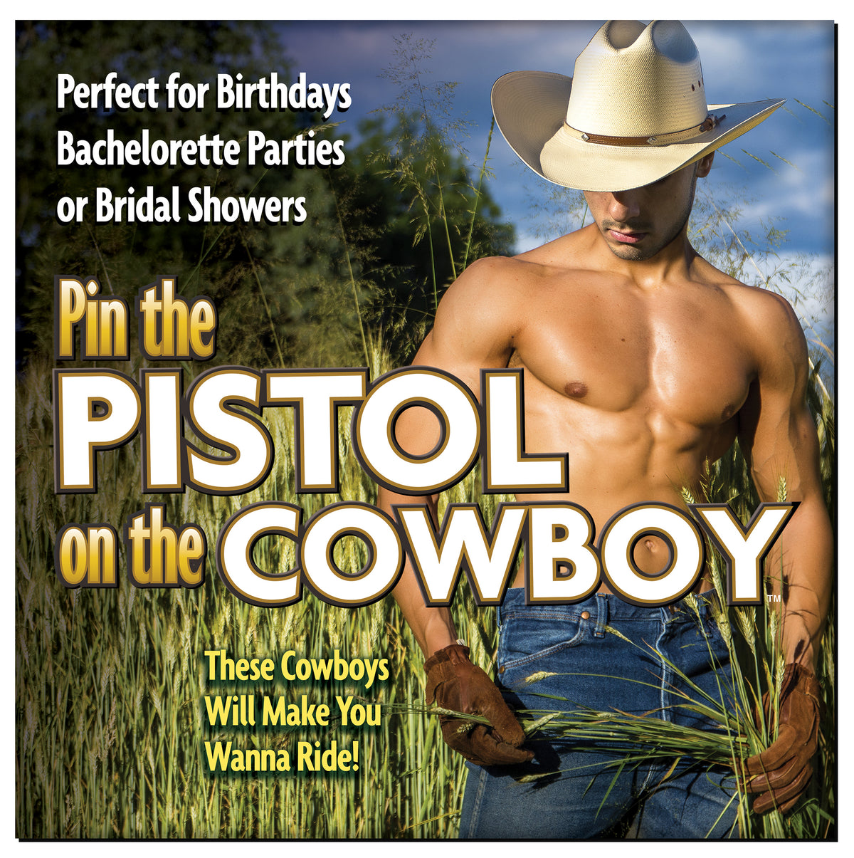 Pin the Pistol on the Cowboy by Little Genie from LoveMart Co.