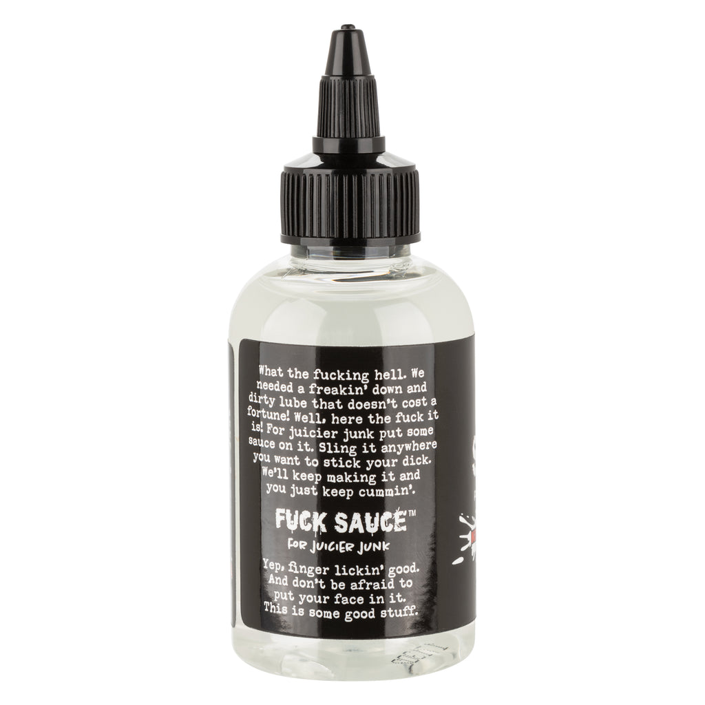 Fuck Sauce Water-Based Lubricant - 4 Oz by CalExotics from LoveMart Co.