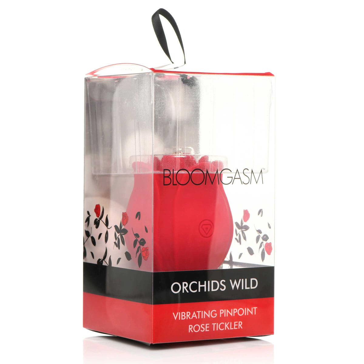 Orchids Wild Vibrating Pinpoint Rose Tickler by XR Brands from LoveMart Co.