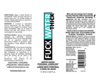 Fuck Water Thick 2oz Water Based Lubricant by Fuck Water from LoveMart Co.