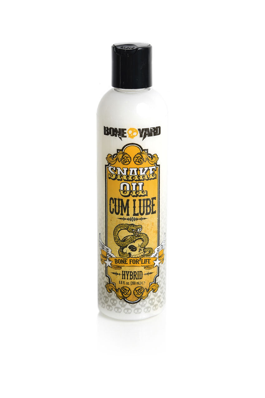 Boneyard Snake Oil Cum Lube 8.8oz by Rascal from LoveMart Co.
