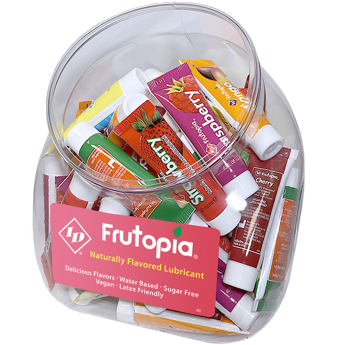Frutopia 12ml Assorted Tubes Jar by ID - Lubricants from LoveMart Co.