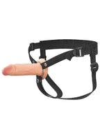 Fantasy X-Tensions Elite 6" Silicone Hollow Strap Dual Density - Light by Pipedream from LoveMart Co.
