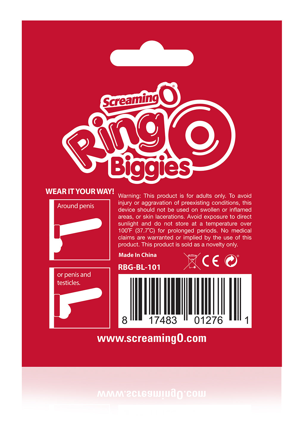 Ringo Biggies by Screaming O from LoveMart Co.