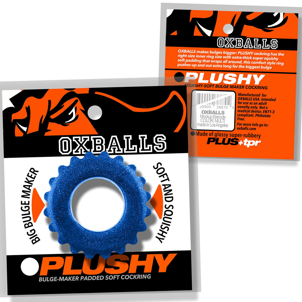 Plushy Single Ring - Fire by Oxballs from LoveMart Co.