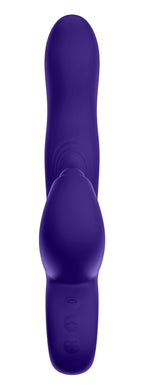 Klio Triple Action Thumping Rabbit Vibrator - Dark by Femme Funn from LoveMart Co.