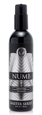Numb Desensitizing Water Based Lubricant - 8 Fl. Oz. / 236 ml by XR Brands from LoveMart Co.